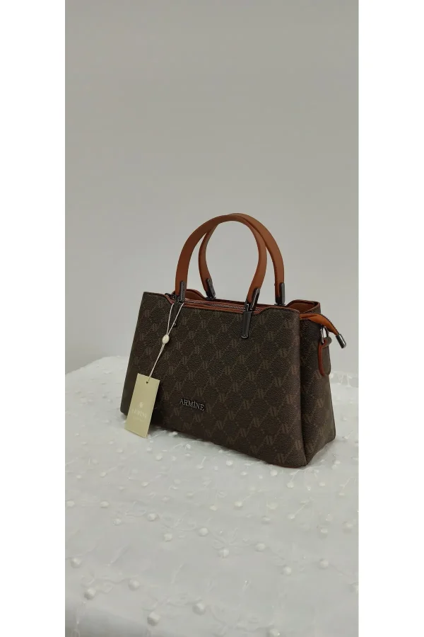 Armine 311 Kahve Noktalı